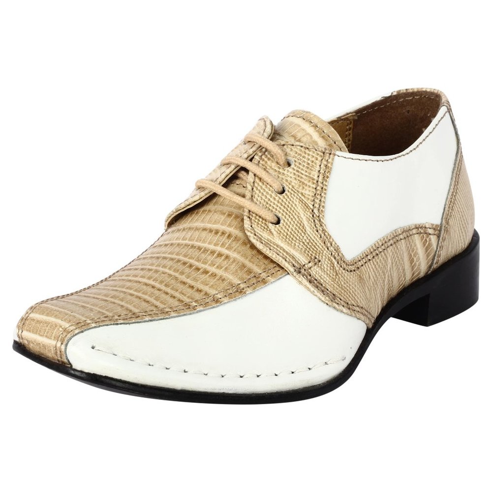 Senior Leather Oxford Style Dress Shoes